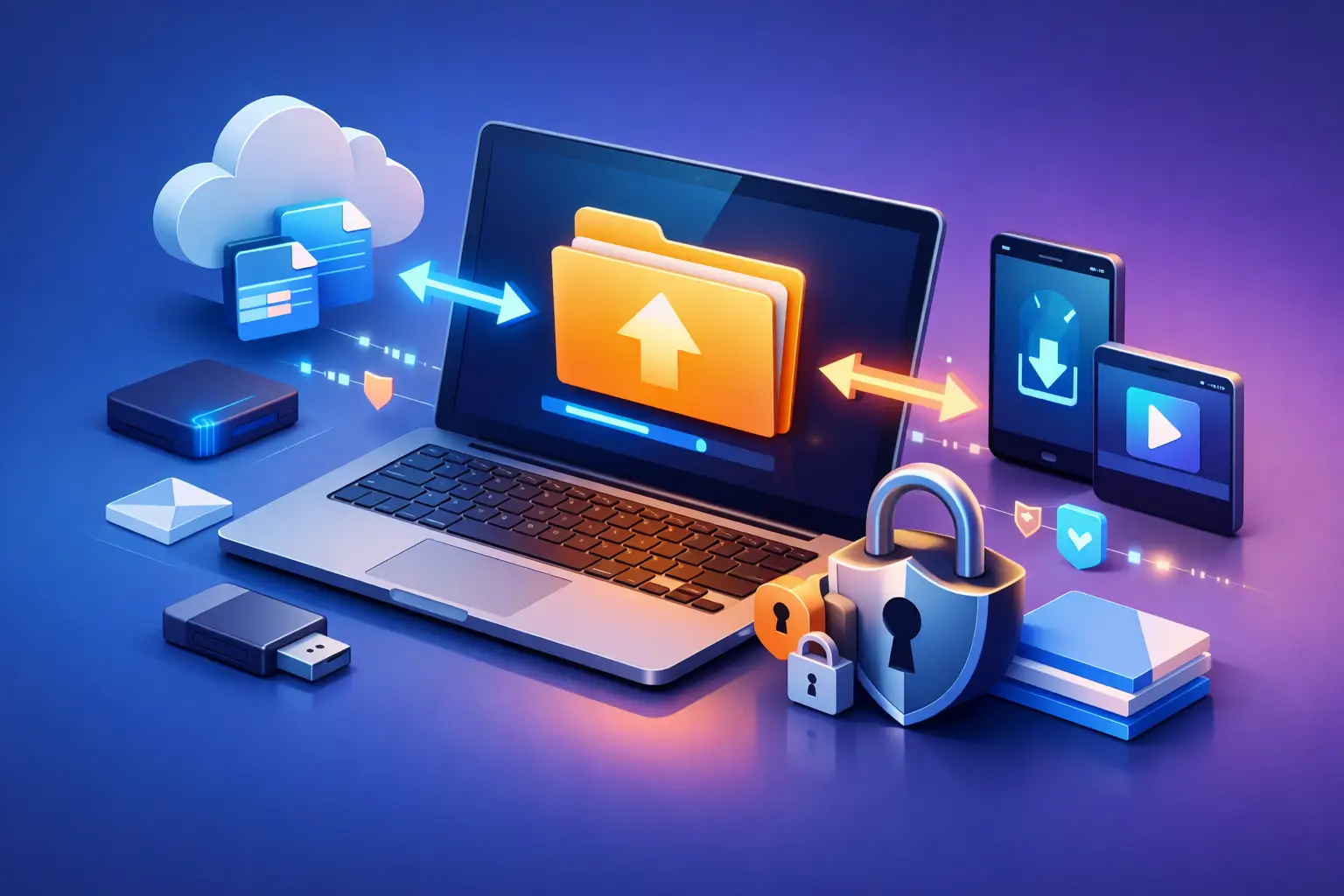 How to Securely Share Large Files Without Risk