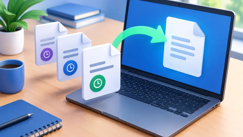 How to Restore File Versions Without Losing Work