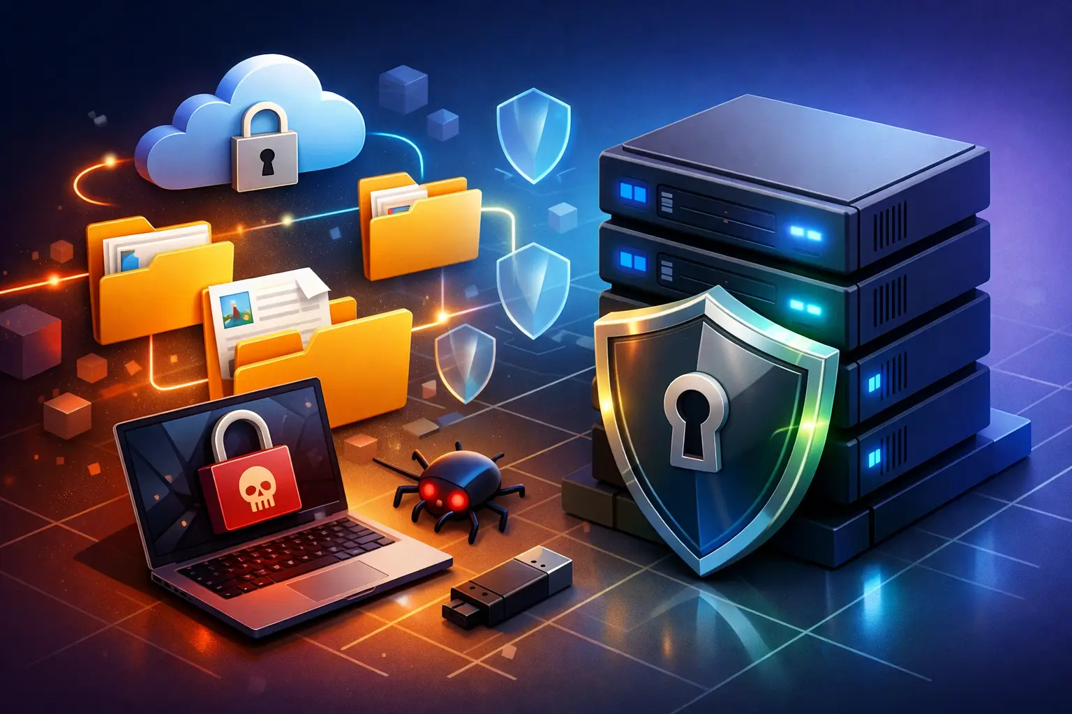 Ransomware Resilient Storage for Files You Need